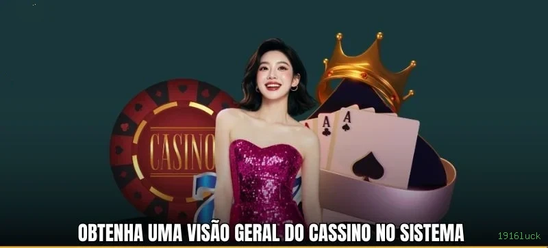 Cassino ao vivo da 1916luck com dealers reais
